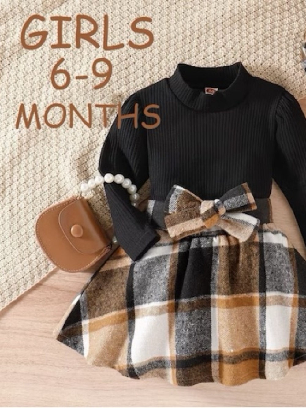 Girls 6 to 9 months